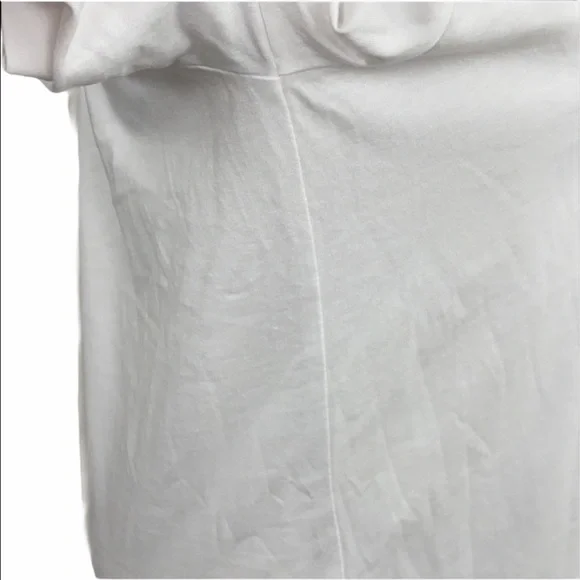 Fabletics White Love Peace Laughter Crew Neck Tee - Picture 5 of 12